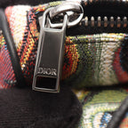 Dior Waist Bag Kenny Scharf Saddle Black Multi Canvas Leather — view 5
