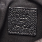 Dior Waist Bag Kenny Scharf Saddle Black Multi Canvas Leather — view 4