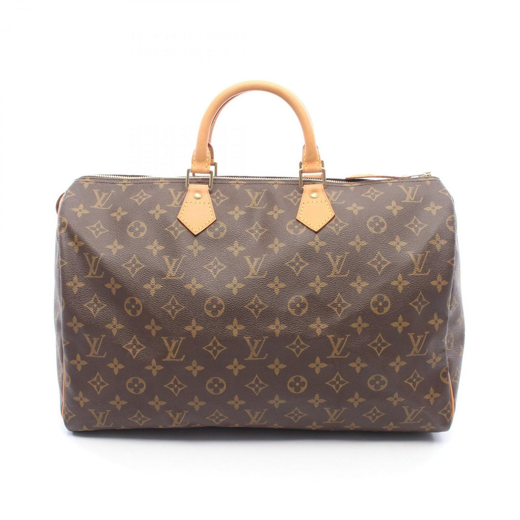 Louis Vuitton Handbag Speedy 40 Canvas Leather