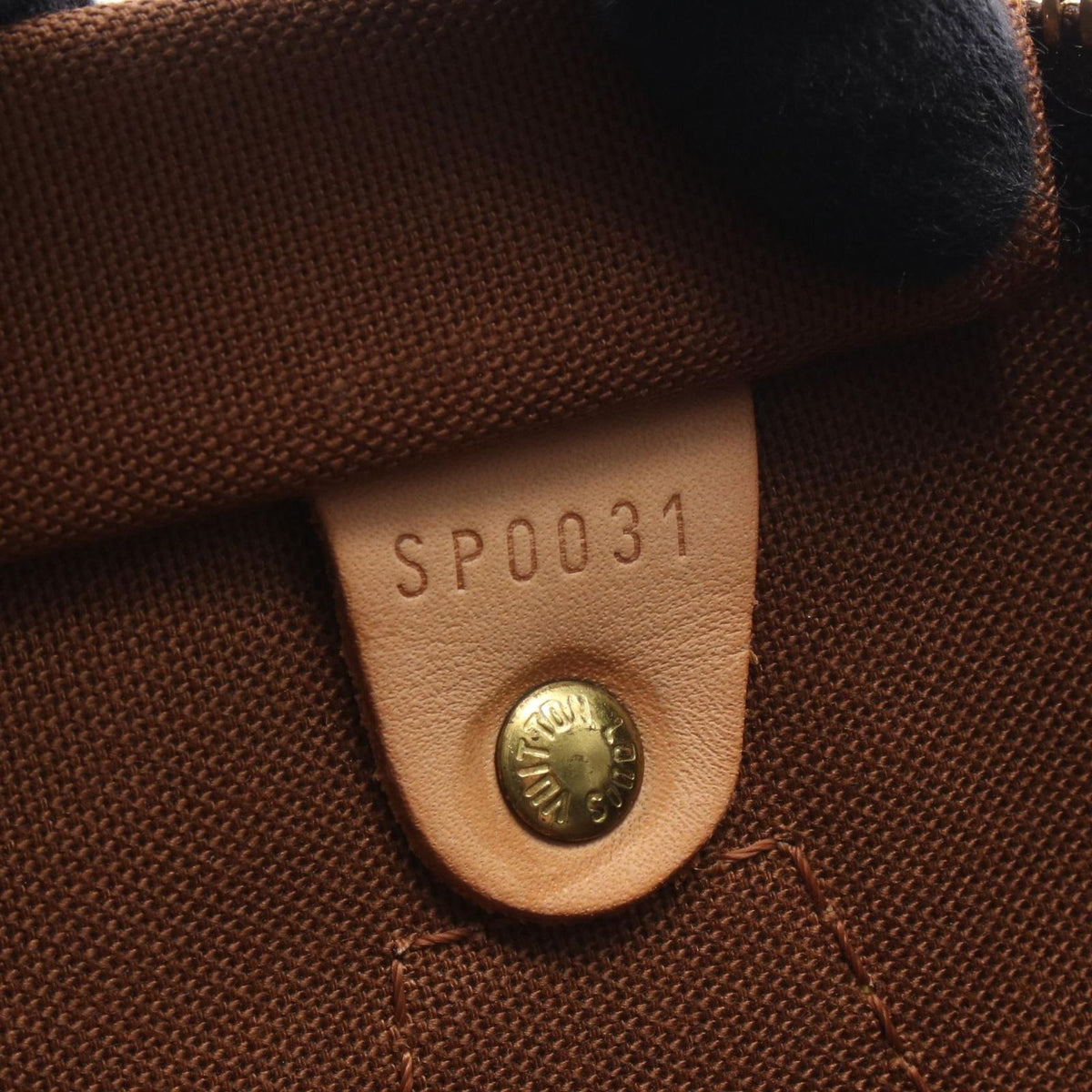 Louis Vuitton Handbag Speedy 40 Canvas Leather — view 5