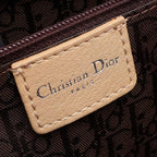 Dior Tote Bag Cannage Beige Leather — view 4