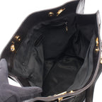 Chanel Tote Bag CC Logo Black Lambskin CC Chain — view 3