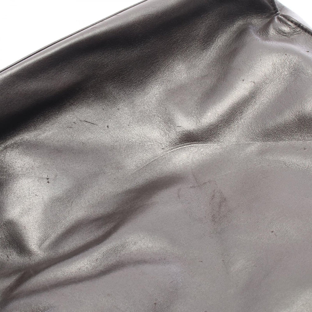 Chanel Tote Bag CC Logo Black Lambskin CC Chain — view 7