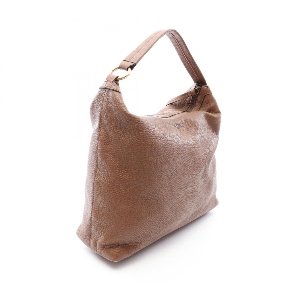 Gucci Shoulder Bag Interlocking G Brown Leather — view 2