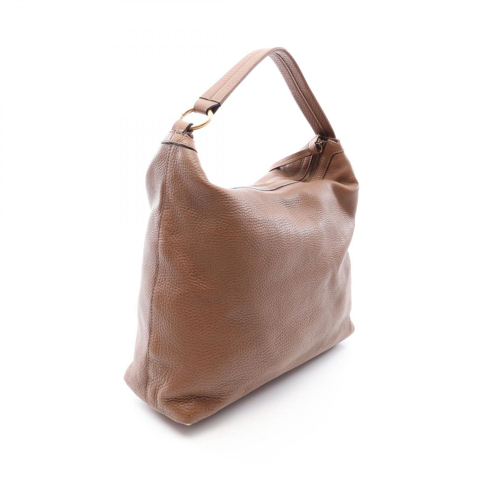 Gucci Shoulder Bag Interlocking G Brown Leather — view 2