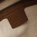 Gucci Shoulder Bag Interlocking G Brown Leather — view 4