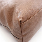 Gucci Shoulder Bag Interlocking G Brown Leather — view 7