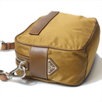 Prada Shoulder Bag Nylon Brown — view 5