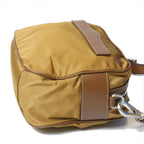 Prada Shoulder Bag Nylon Brown — view 4