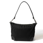 Prada Shoulder Bag Nylon Black Triangle Logo — view 2