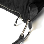 Prada Shoulder Bag Nylon Black Triangle Logo — view 6