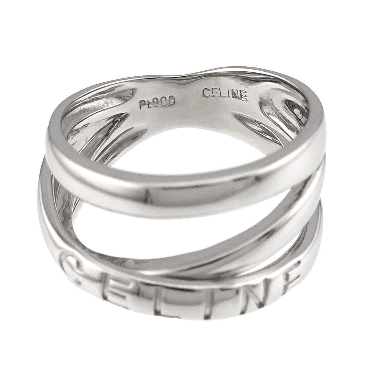 Celine Ring Pt Platinum — view 3