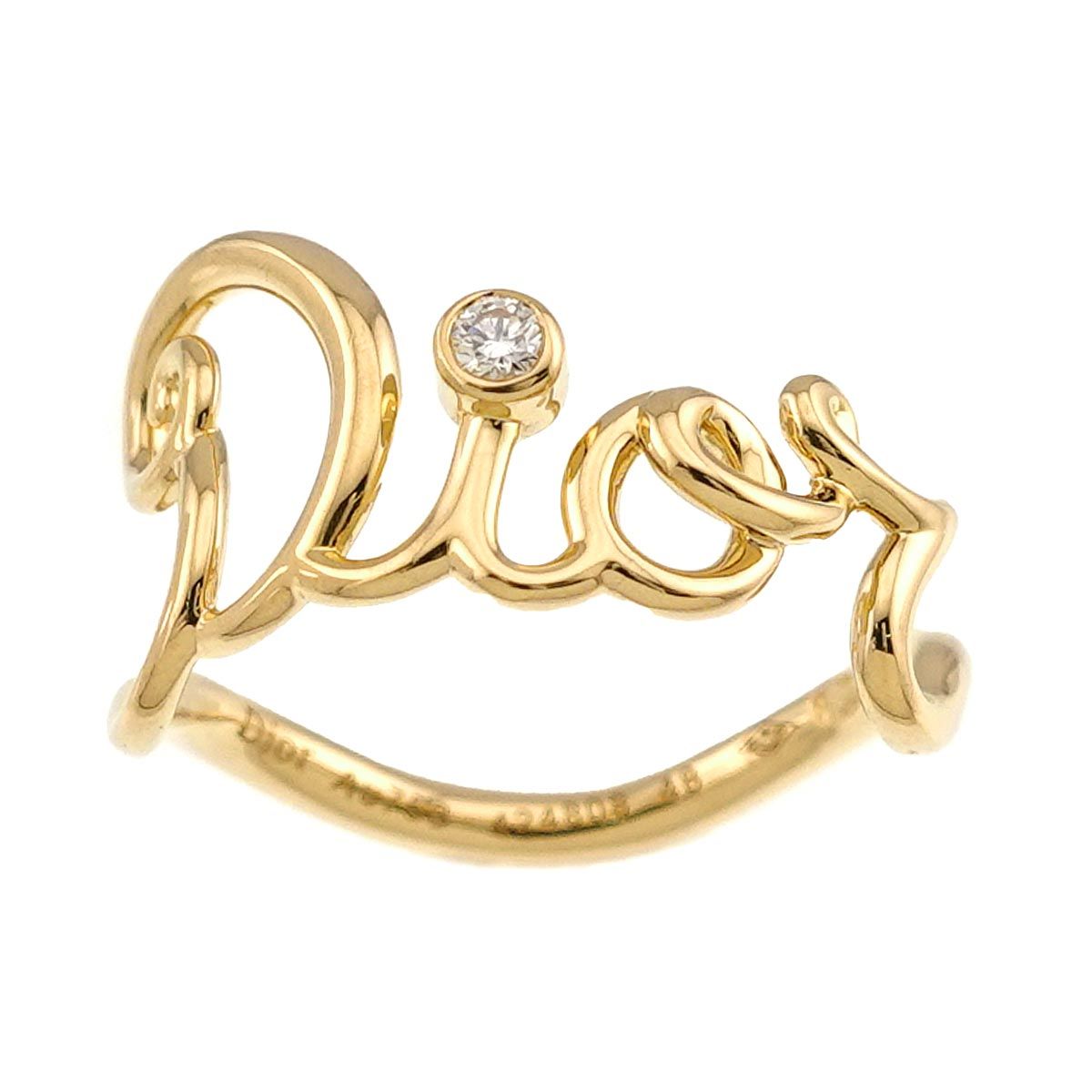 Dior Amour 48 Ring Diamond 18K Yellow Gold — view 2