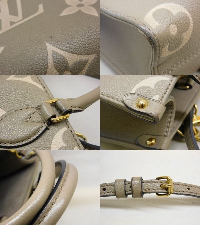 Louis Vuitton Bicolor Monogram Empreinte On The Go BB 2-Way Shoulder Bag — view 6