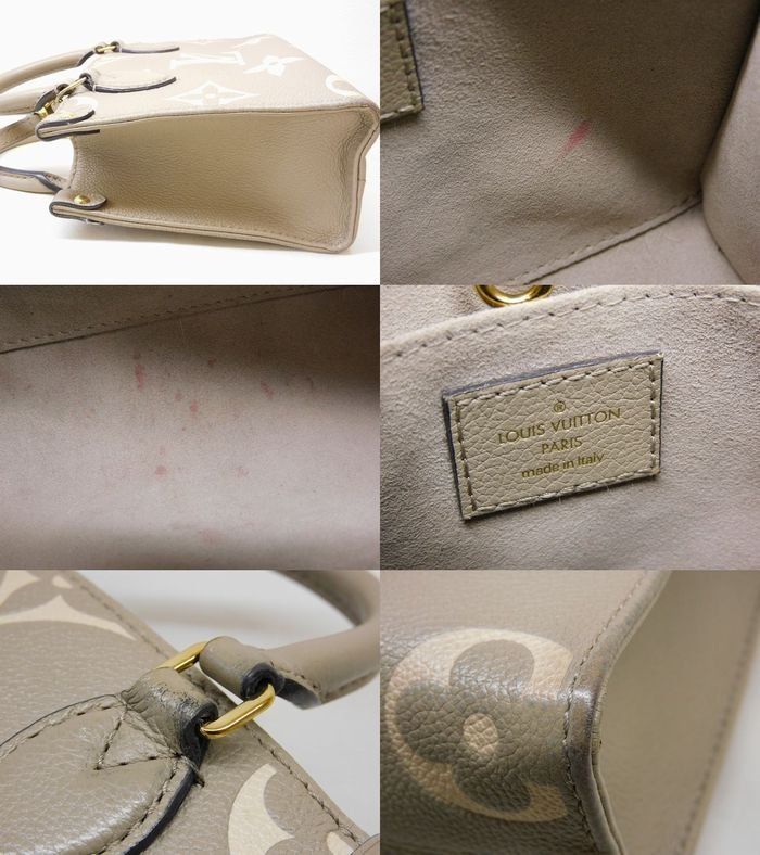 Louis Vuitton Bicolor Monogram Empreinte On The Go BB 2-Way Shoulder Bag — view 5