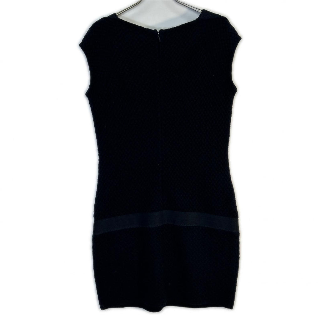 Chanel CC Logo Waffle Sleeveless 40 Dress — view 2