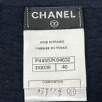 Chanel CC Logo Waffle Sleeveless 40 Dress — view 3