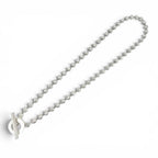 Gucci Ball Chain Necklace L Silver — view 3