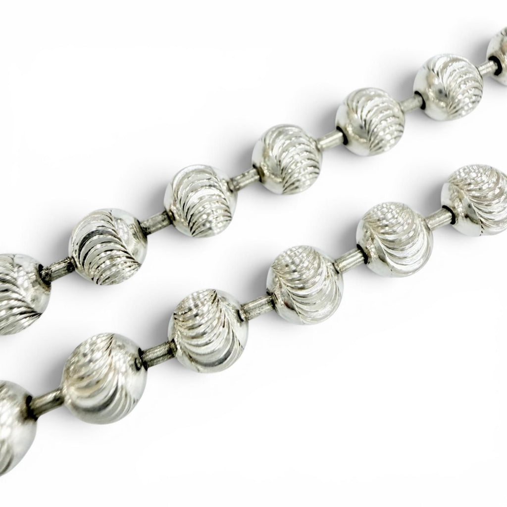 Gucci Ball Chain Necklace L Silver — view 4
