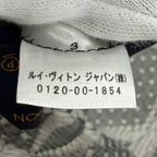 Louis Vuitton Echarpe Logomania Wool Silk Blend Gripe Loulou Fringe Scarf — view 7