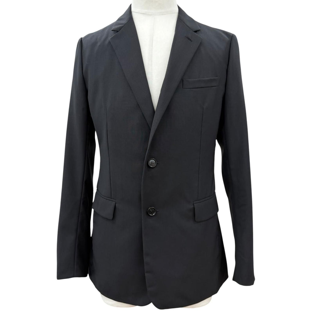 Dior Homme Wool Logo Button Single Jacket Tailored Black 46