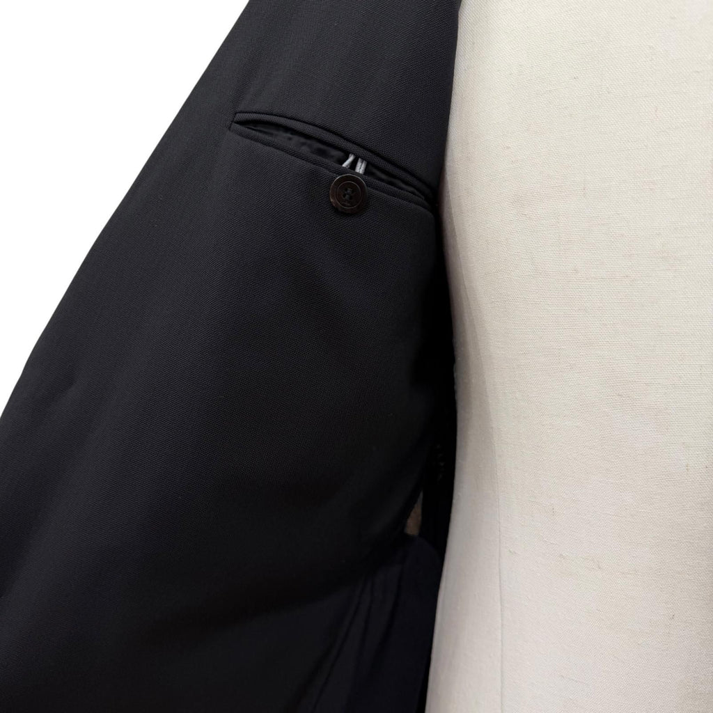 Dior Homme Wool Logo Button Single Jacket Tailored Black 46 — view 5