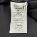 Dior Homme Wool Logo Button Single Jacket Tailored Black 46 — view 8
