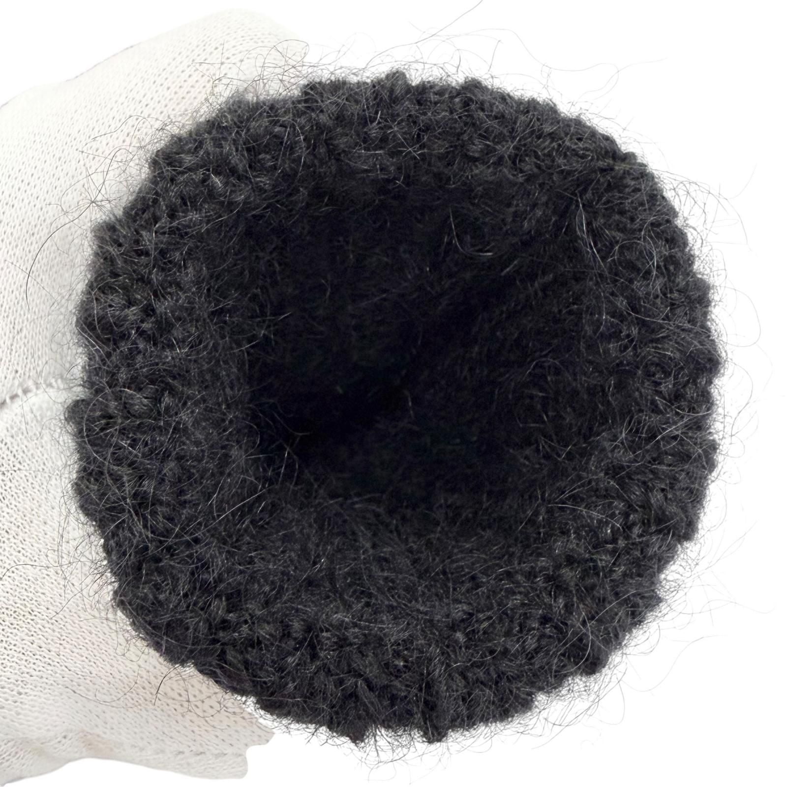 Louis Vuitton Gloves LV Script Mohair Wool Logo Embroidery Knit Black — view 5