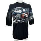 Dior Wool All Over Pattern Hunting Scenery Sweater