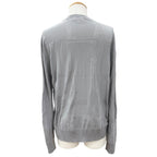 Hermes Fragmon Equestre Integral Wool Crew Neck Knit Gray Sweater — view 4