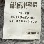 Hermes Fragmon Equestre Integral Wool Crew Neck Knit Gray Sweater — view 8