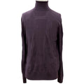 Hermes Fragmon Equestre Integral Wool Turtleneck Knit Bordeaux Sweater