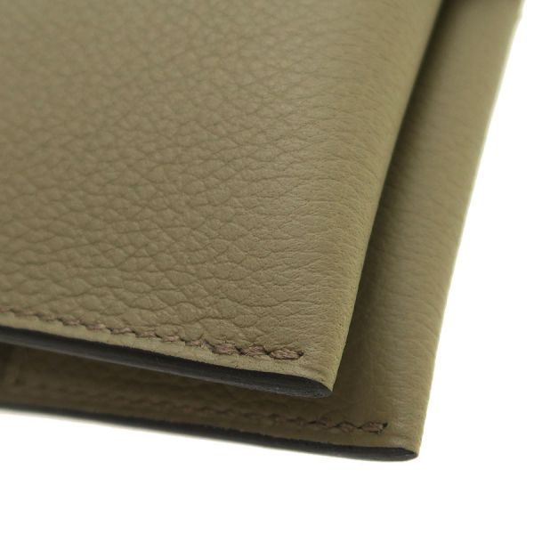 Hermes Passport Holder Beige — view 5