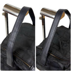 Chanel New Travel Line Vanity Pouch Black Nylon Canvas — view 8