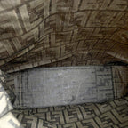 Fendi Zucca Tote Bag Canvas Leather Brown Vintage — view 6