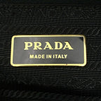 Prada Tote Bag Nylon Enamel Patent Black — view 7