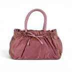 Prada Shoulder Bag Tessuto Bow Nylon Pink Ribbon 2-Way — view 2