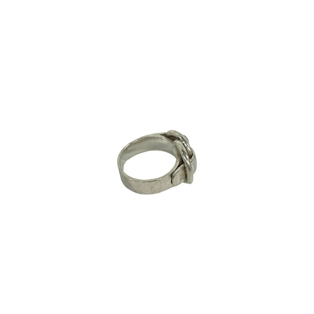 Hermes Vintage Duzano Ring 925 Sterling Silver — view 5