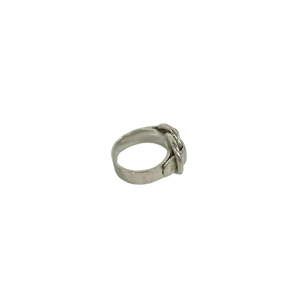 Hermes Vintage Duzano Ring 925 Sterling Silver — view 5