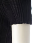 Chanel Coco Beach CC Logo Rib T-Shirt Black 42 — view 7