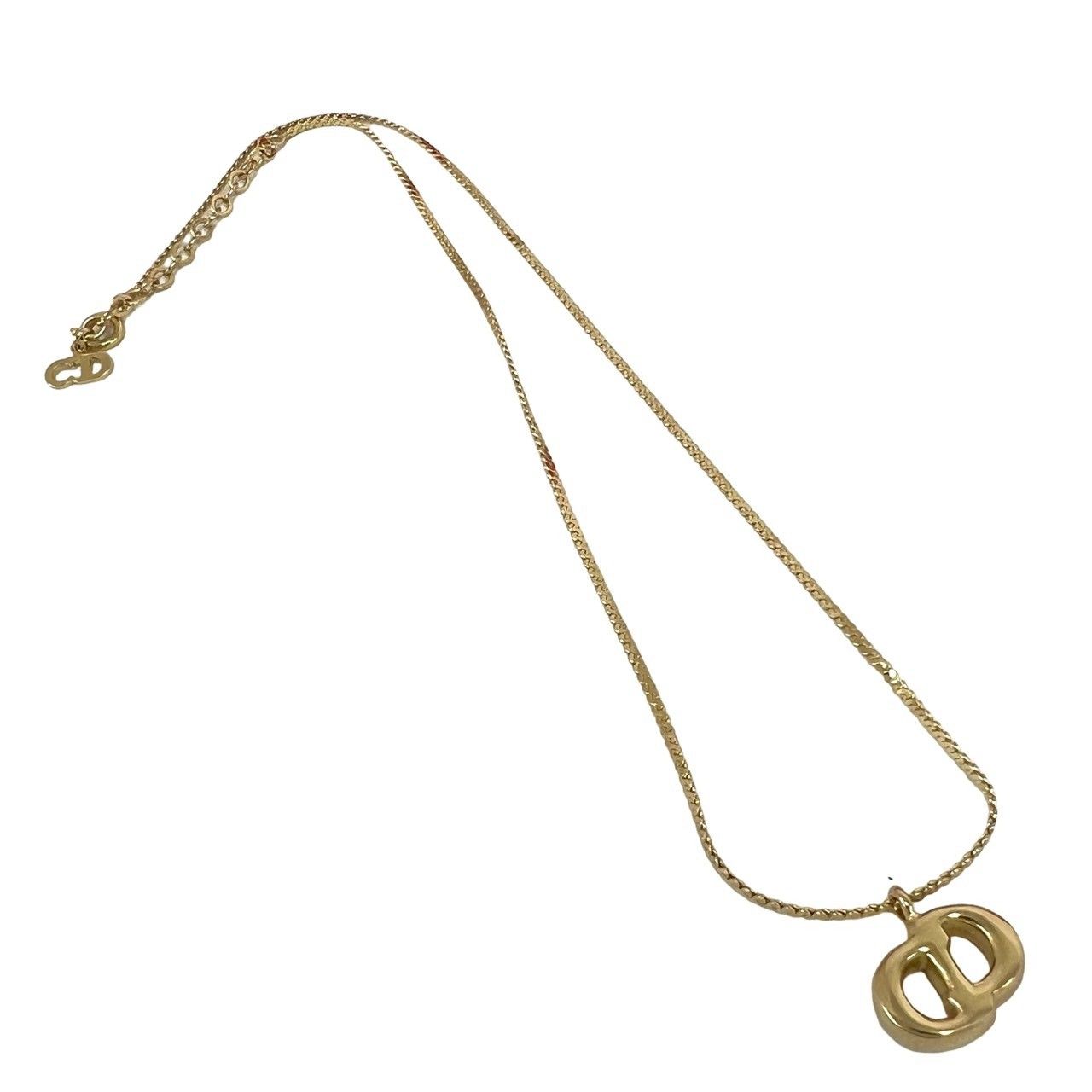 Dior CD Logo Pendant Gold — view 5
