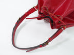 Louis Vuitton LV Noe Epi Leather Shoulder Bag Castilian Red — view 4
