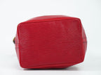 Louis Vuitton LV Noe Epi Leather Shoulder Bag Castilian Red — view 3