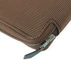 Hermes Clutch Herline Multi Case Brown Canvas Zip Around — view 5