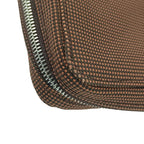Hermes Clutch Herline Multi Case Brown Canvas Zip Around — view 6