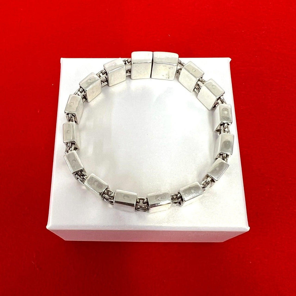 Gucci Vintage 925 Sterling Silver Chain Bracelet