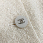 Chanel Tweed Skirt Tight 42 Ivoryu-l — view 8