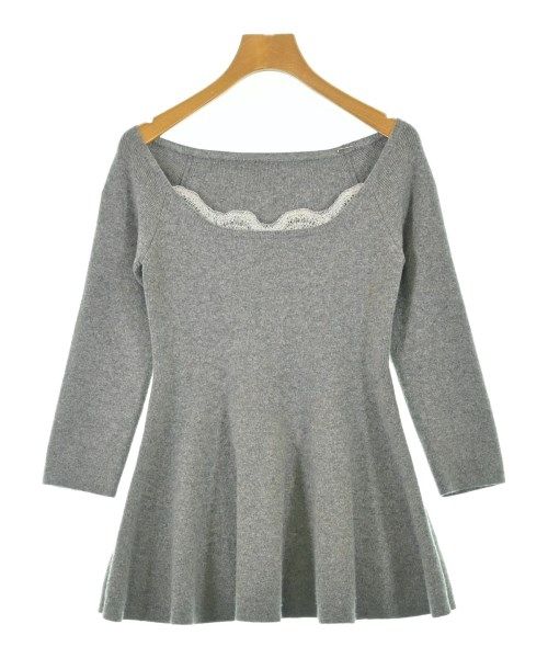 Dior Knit Sweater Gray