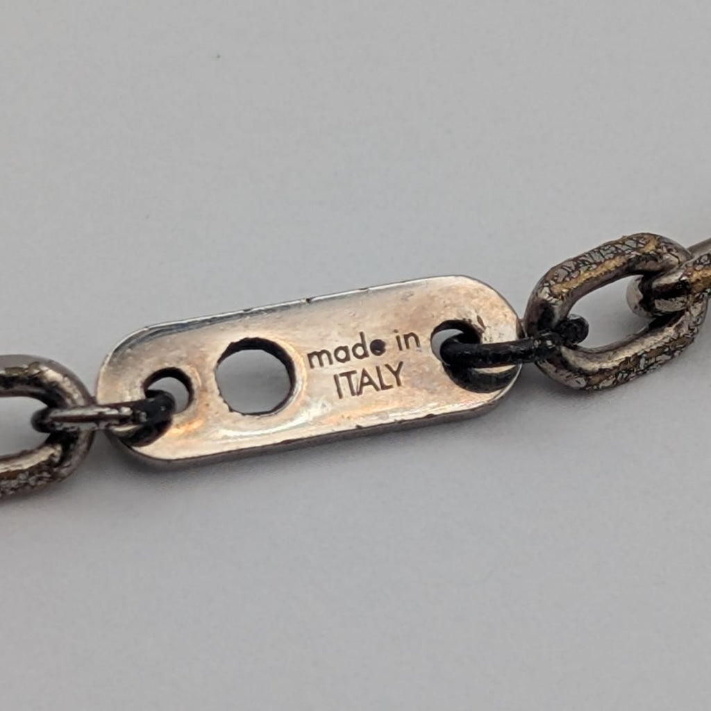 Louis Vuitton Corriem Necklace Silver Space Shuttle Rocket Moon — view 7