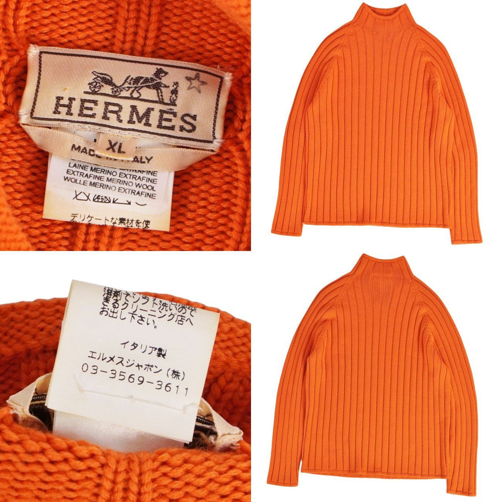 Hermes Vintage Knit Sweater Long Sleeve — view 5